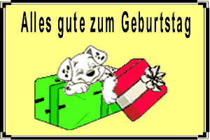 Alles gute zum Geburtstag Karte